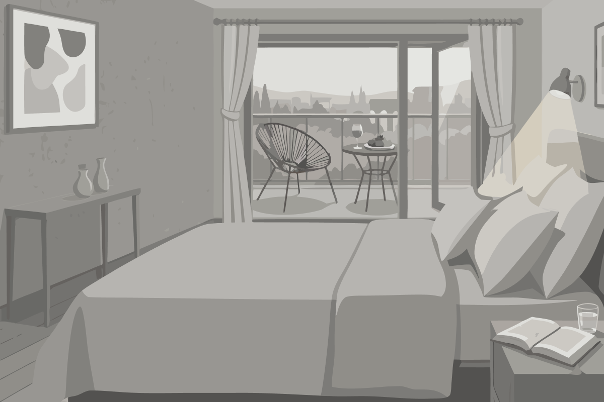 Chambre Double Privilège - Vue sur Salines